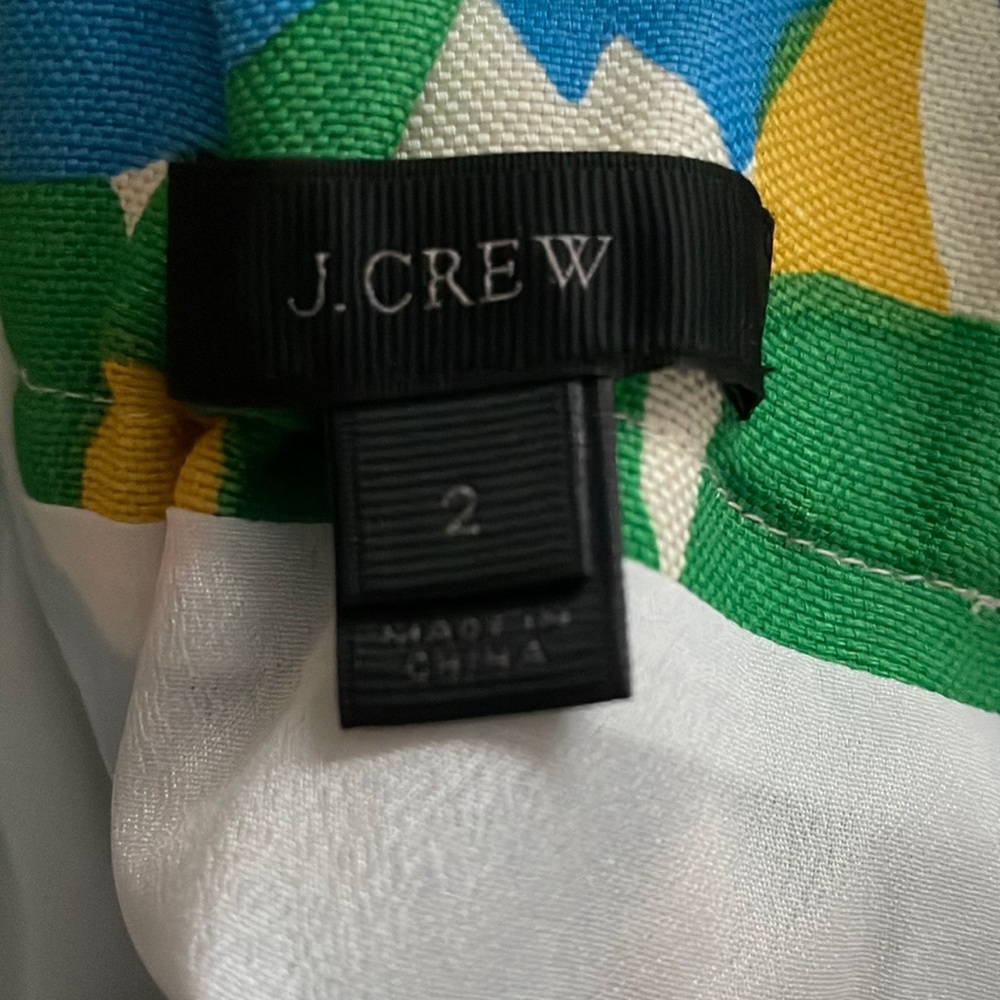 J. Crew shift dress in Morning Floral 2